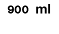 900 ml